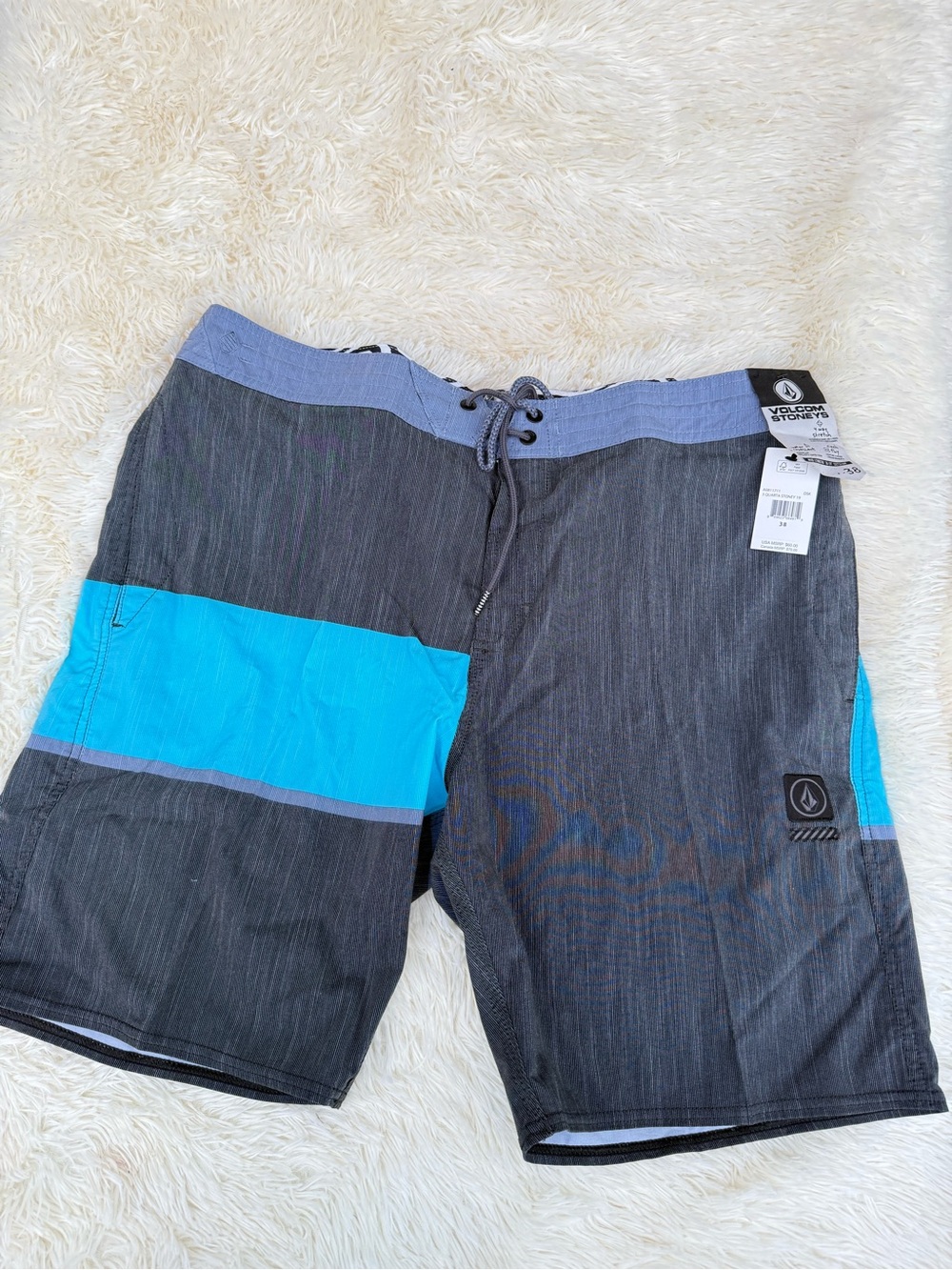 Volcom Mens Boardshorts Quarta Static Mod-Tech